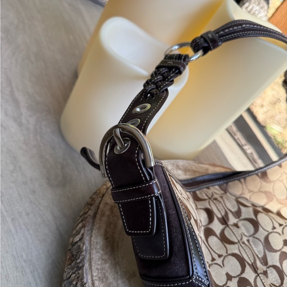 Coach~Signature Women's C Hobo Bag w adjustable Braided shoulder strap! - Picture 2 of 5